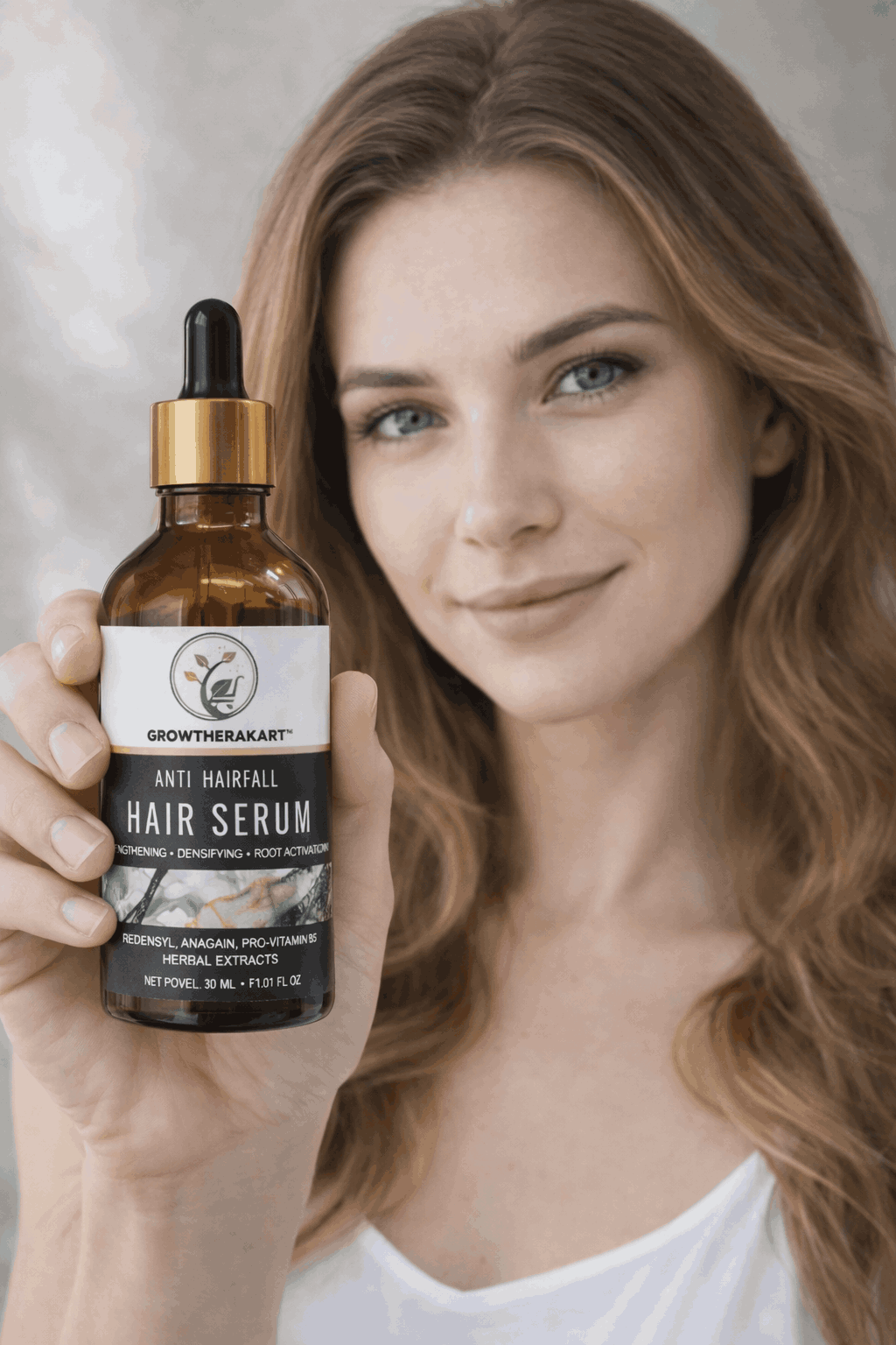 GROWTHERAKART ANTI HAIRFALL SERUM (30ML)