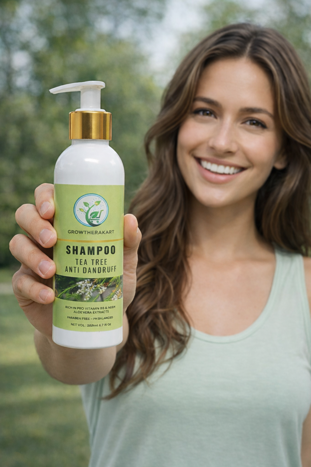 GROWTHERAKART  TEA TREE SHAMPOO(200ML)