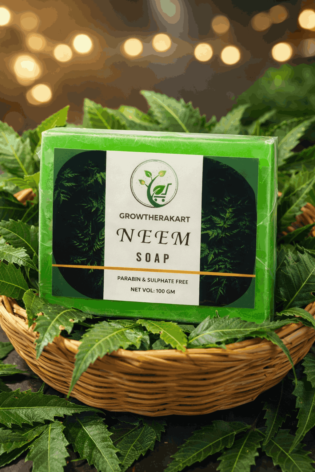 GROWTHERAKART  NEEM SOAP(100GM)