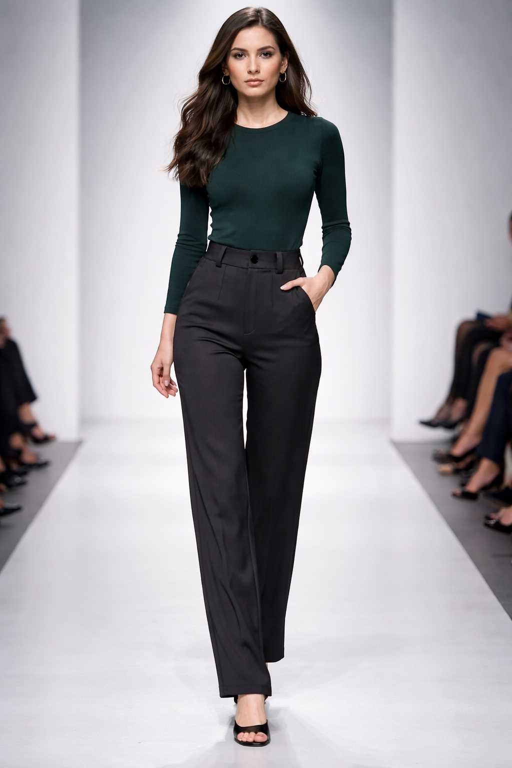 MonoFit WOMEN'S  TROUSER BLACK