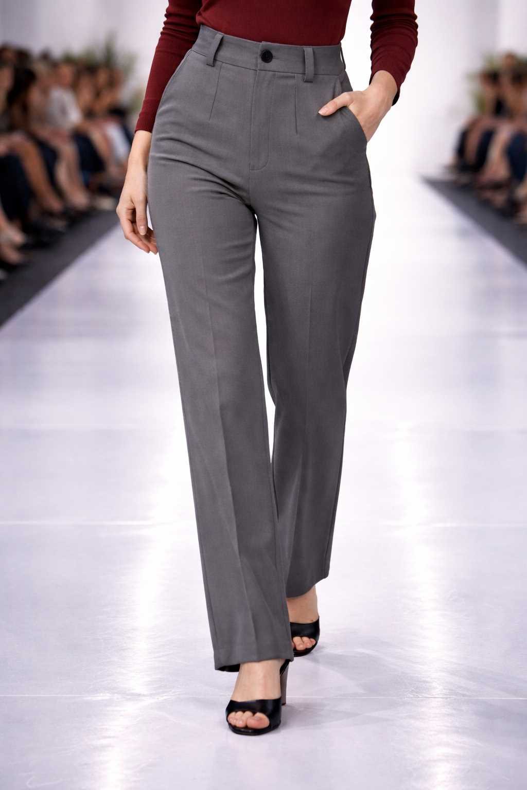 MonoFit WOMEN'S  TROUSER GRAY