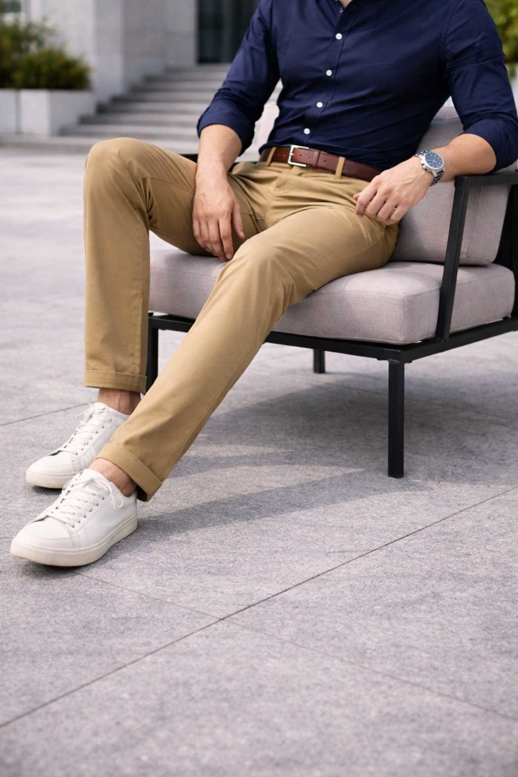 ONEFIT MEN'S CHINOS KHAKI