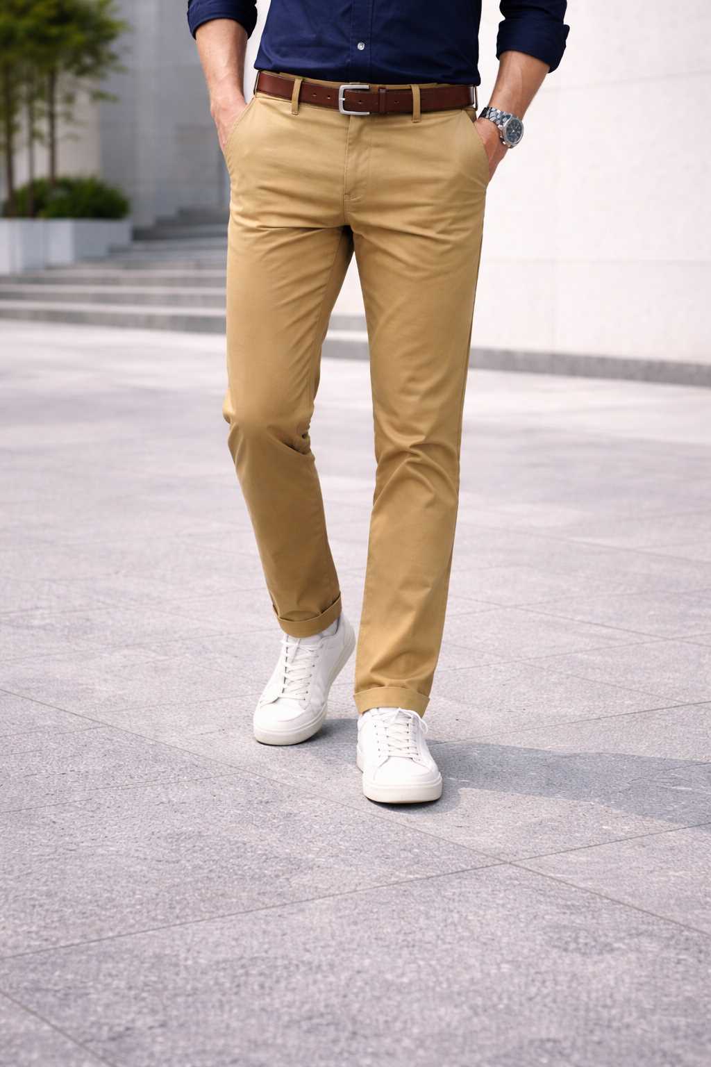 ONEFIT MEN'S CHINOS KHAKI