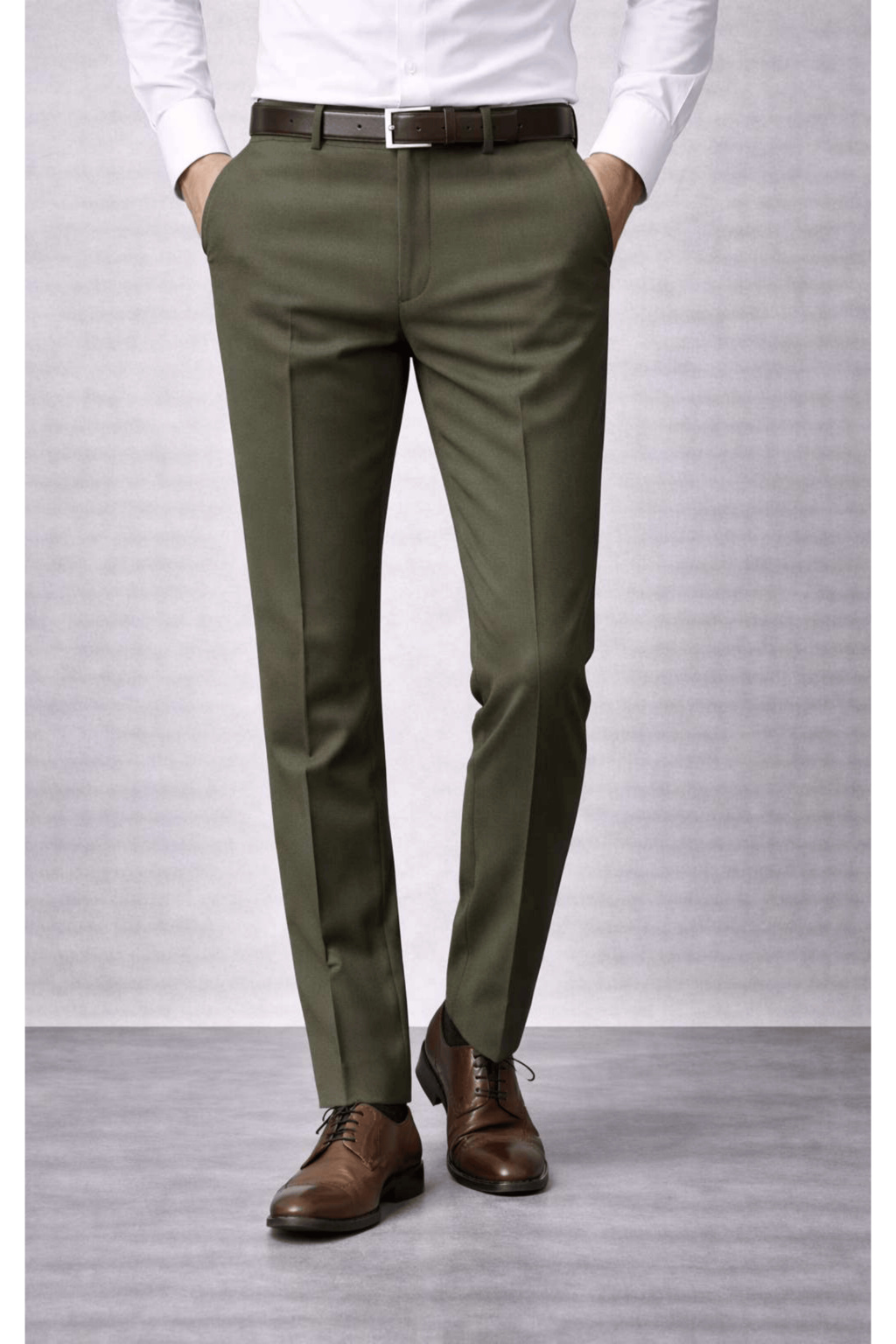 ONEFIT MEN'S FORMAL TROUSER OLIVE