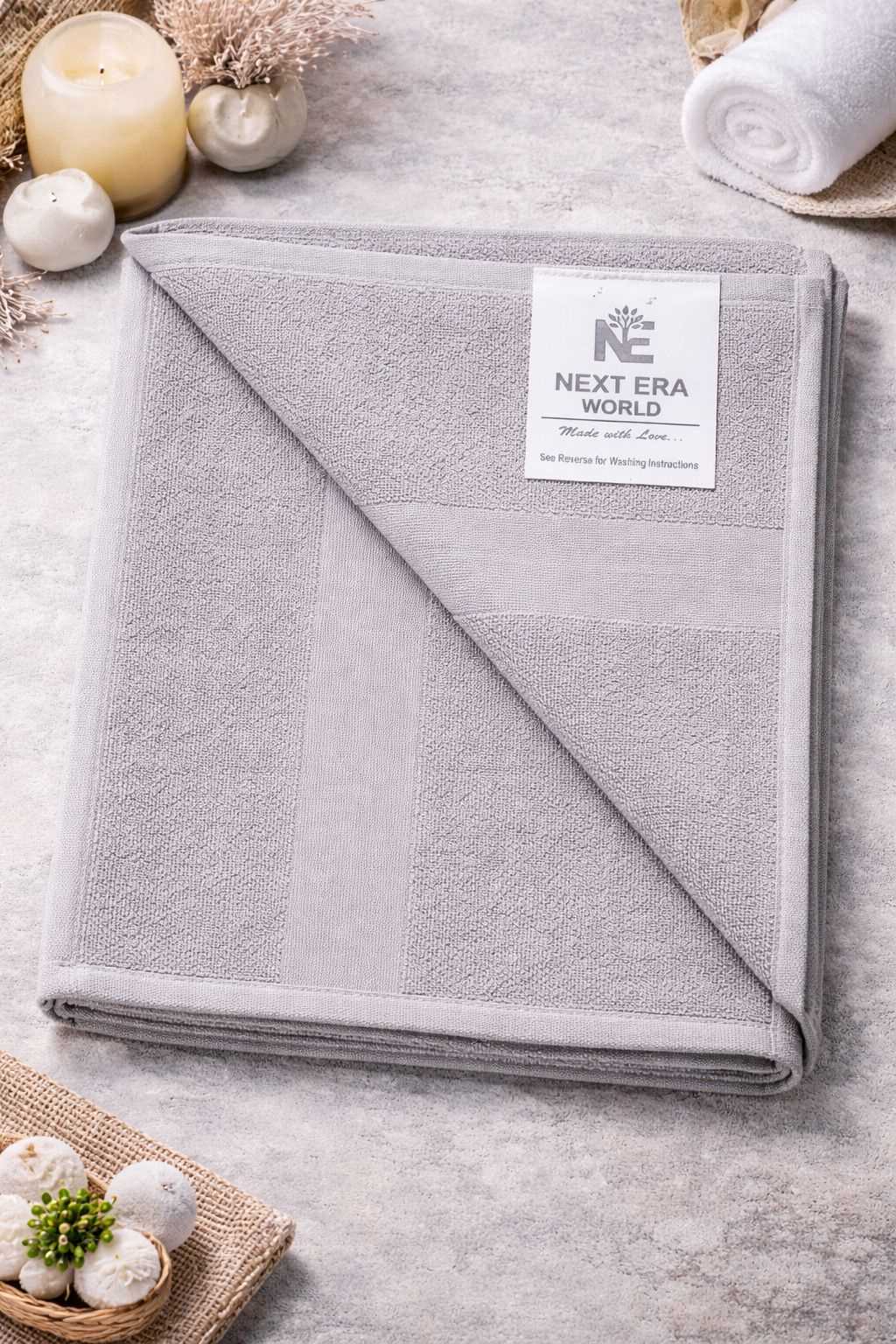 NEXTERA WORLD COTTON 560GSM BATH TOWEL4