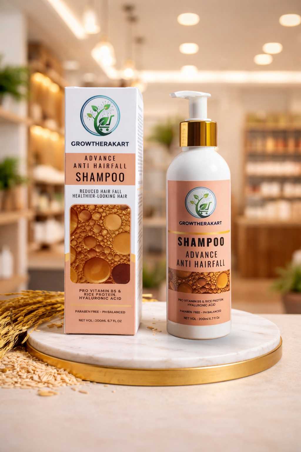 GROWTHERAKART ANTIHAIRFALL SHAMPOO 200ML