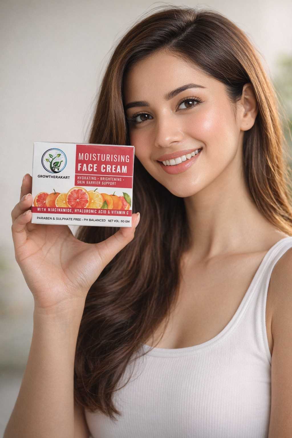 GROWTHERAKART MOISTURISING  FACE CREAM 50GM