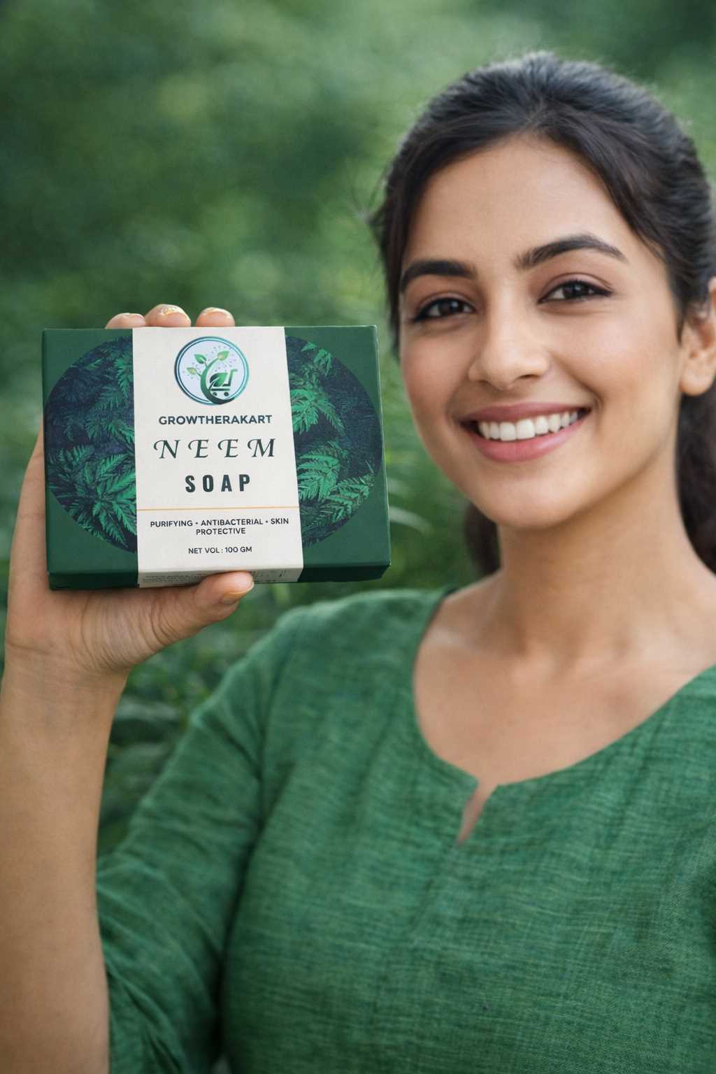 GROWTHERAKART  NEEM SOAP(100GM)