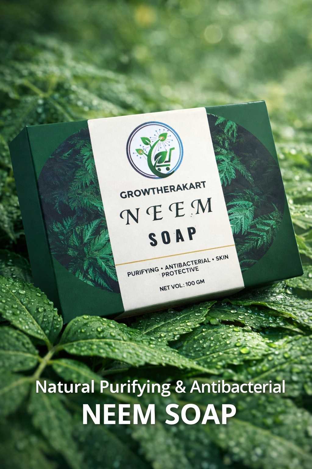 GROWTHERAKART  NEEM SOAP(100GM)